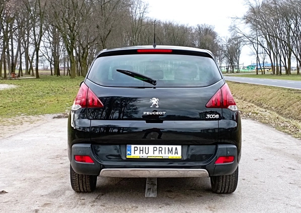 Peugeot 3008 cena 34900 przebieg: 207000, rok produkcji 2014 z Żuromin małe 254